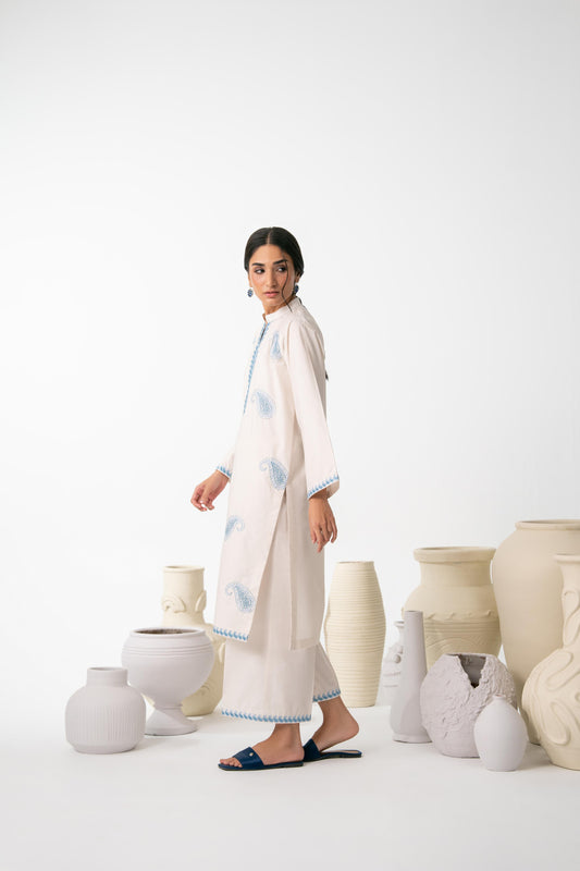 IVORY AZURE GRACE-2PC